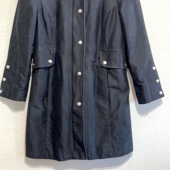 Michael Kors Woman Black Coat Wool Jacket Size PS - Picture 3 of 16